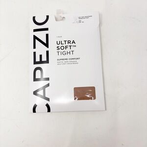 New CAPEZIO Womens Ultra Soft Self Knit Waistband Transition Tight Natural XXL